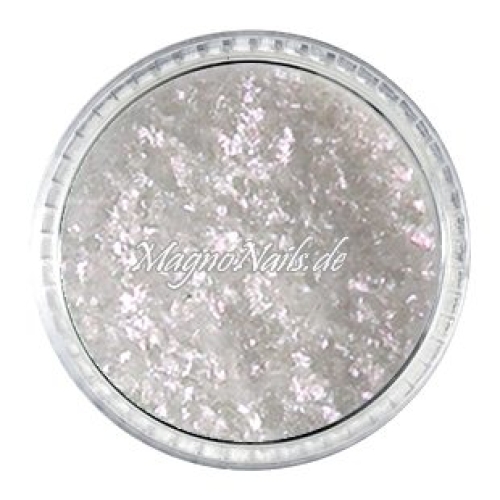 Diamond Pigment weiß-rosa grob  Nageldesign Nägel Nail