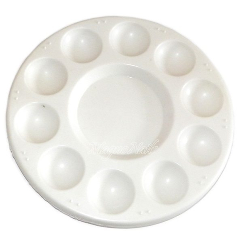 2 x Mischpalette weiß Nagelstudio Zubehör Malerei 