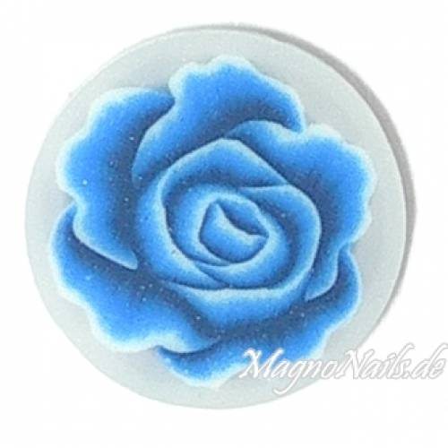 Fimo Stange - Rose dunkelblau