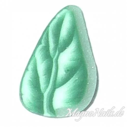 Einlegemotive - Nail Art Fimo Stange - Blatt grün Nägel Nail art Nailart Nageldesign Nagel