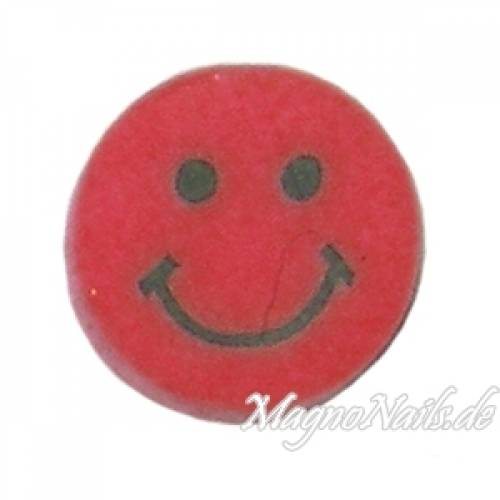 Fimo Stange - Smilie rot