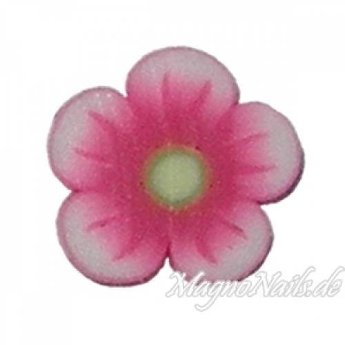 Fimo Stange - Blume rosa