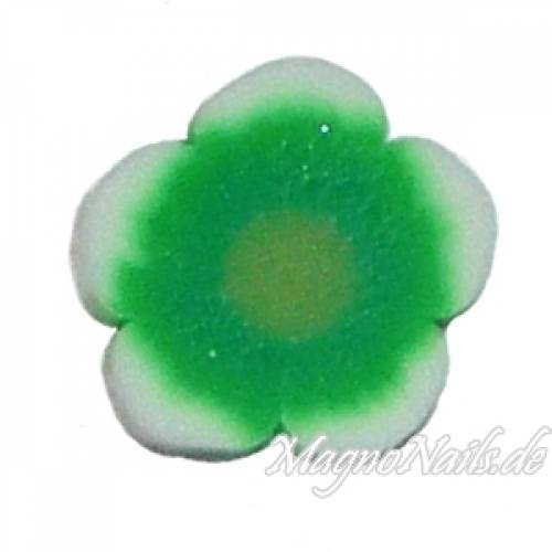 Fimo Stange - Blume grün