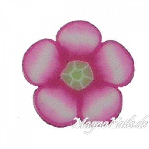 Fimo Stange - Blume pink