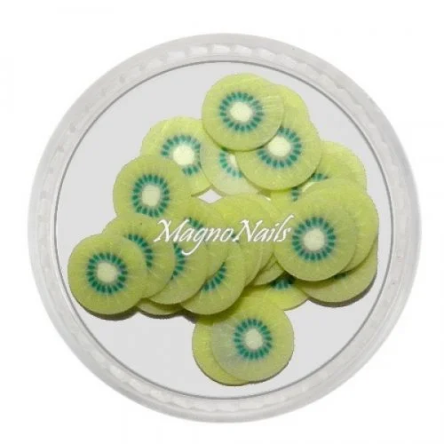 Einlegemotive - Fimo Früchte - Kiwi Nails Nagel Nögel Nailart