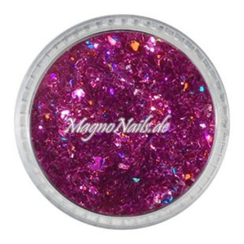 Feine Glitter Flakes purpur hologramm Nails Nagel Nögel Nailart