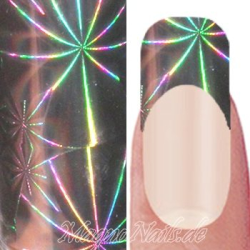 Nail Art Transfer Folie 1,5m - Nail Foil -  Disco Nailart Nails Nägel Schmuck TransferFolie Nagelfolie Nageldesign