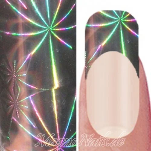 Nail Art Transfer Folie 1,5m - Nail Foil - Disco Nailart Nails Nägel Schmuck TransferFolie Nagelfolie Nageldesign