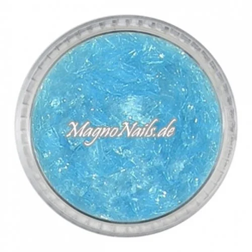 Glass Glitter - Glas Splitter - hellblau klar Nail Art Nails Nagel Nögel Nailart