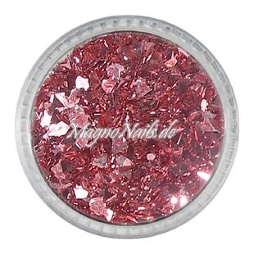 Glass Glitter - Glas Splitter - rot Nail Art Nails Nagel Nögel Nailart