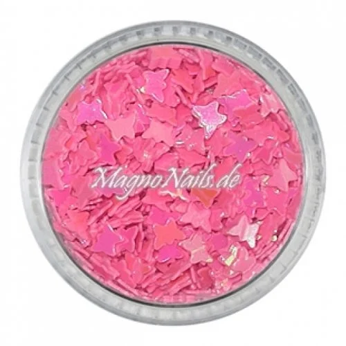 Glitter Shapes - Einlegemotive - Schmetterlinge pink Nail Art Nails Nagel Nögel Nailart