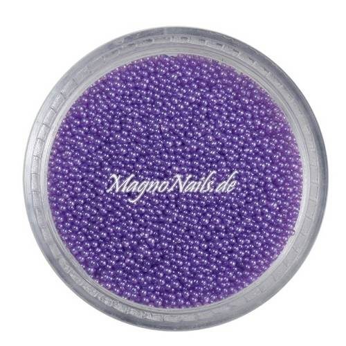 Nail Art Glasperlen - Glas Beads - lila Nägel Nail art Nailart Nageldesign Nagel
