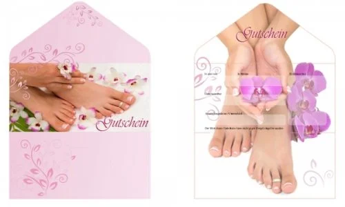 Geschenk Gutschein Karte Gutscheine günstig Nail Nageldesign Nägel