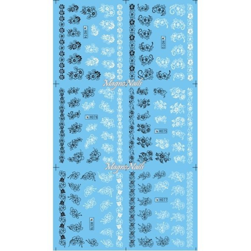 2D Nail Art Sticker