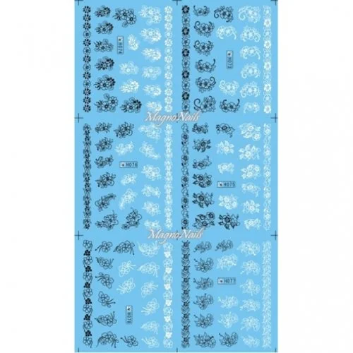 2D Nail Art Sticker