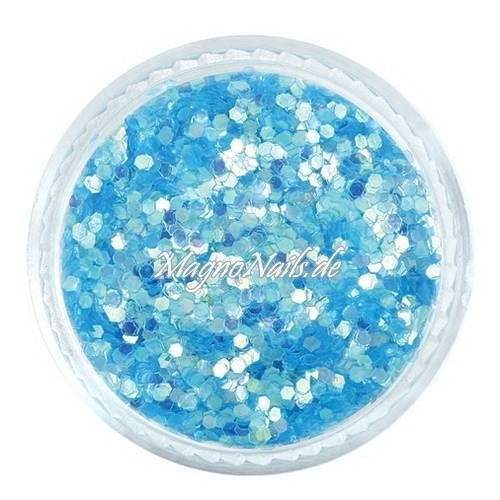 Nail Art Pailetten türkis 1mm  Nägel Nails Nailart Nageldesign Nagel GlitzerPailetten