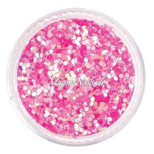 Nail Art Pailetten pink 1mm  Nägel Nails Nailart Nageldesign Nagel GlitzerPailetten