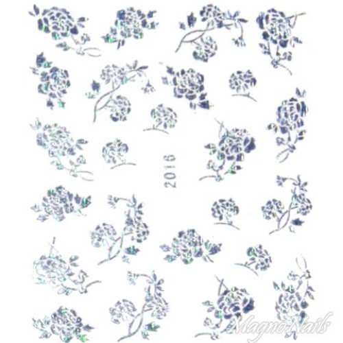 2D Nail Art One Stoke Sticker