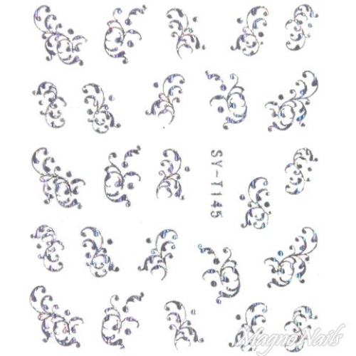 2D Nail Art One Stoke Sticker