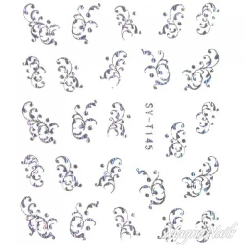 2D Nail Art One Stoke Sticker