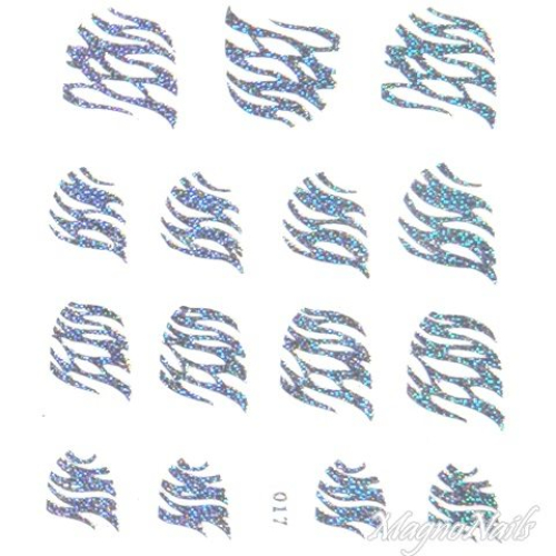 2D Nail Art One Stoke Sticker