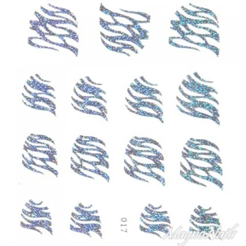 2D Nail Art One Stoke Sticker