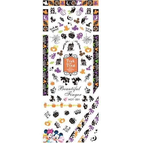2D Nail Art One Stoke Sticker