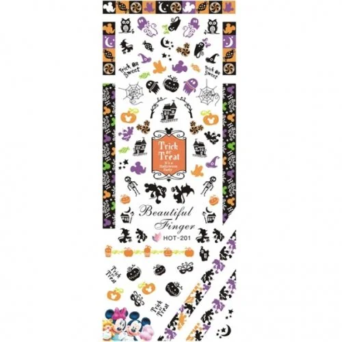 2D Nail Art One Stoke Sticker