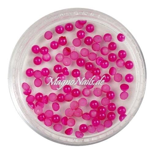 Nail Art Einlegemotive - Halbperlen himbeer Nägel Nails Nailart Nageldesign Nagel Glitzersteine
