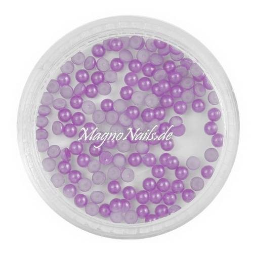 Nail Art Einlegemotive - Halbperlen flieder Nägel Nails Nailart Nageldesign Nagel Glitzersteine