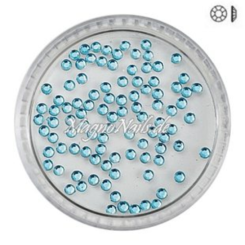 Ministrasssteine - rund türkis Nail Nagelstudio Nägel Nailart Nail art