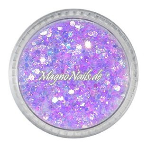 Nail Art Mix Glitterpuder - lavendel  Nägel Nails Nailart Nageldesign Nagel Glitzer Pailetten