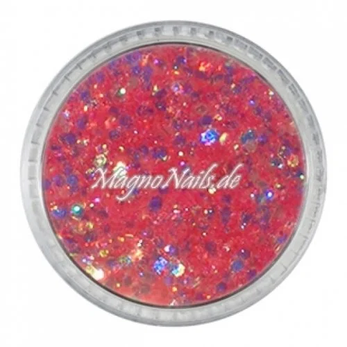 Nail Art Mix Glitterpuder rot Nägel Nails Nailart Nageldesign Nagel Glitzer Pailetten