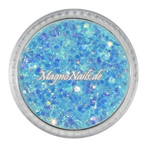 Nail Art Mix Glitterpuder blau  Nägel Nails Nailart Nageldesign Nagel Glitzer Pailetten