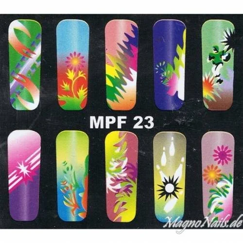 MPF 23 Airbrush Schablone