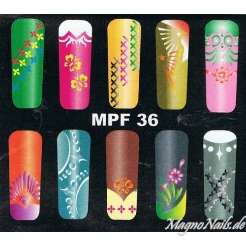 MPF 36 Airbrush Schablone
