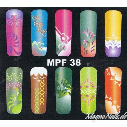 Preview: MPF38 Airbrush Schablone