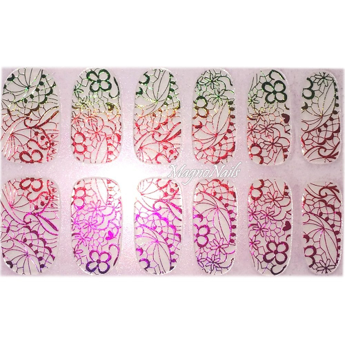 Preview: Nail Art Metallic Wraps