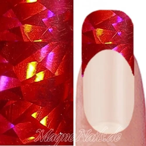 Nail Art Transfer Folie 0,45m - Nail Foil - Red Crush Nailart Nails Nägel Schmuck TransferFolie Nagelfolie Nageldesign