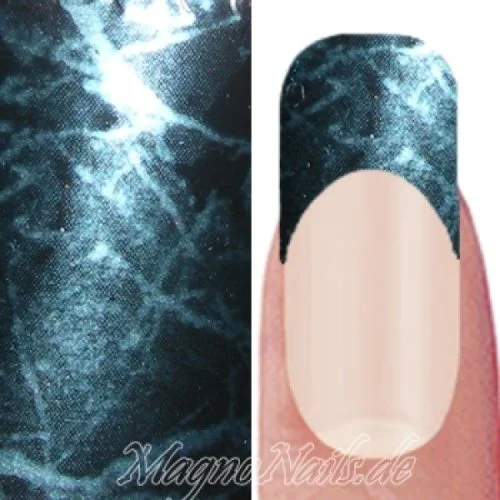 Nail Art Transfer Folie 0,45m - Nail Foil - Black Marble Nailart Nails Nägel Schmuck TransferFolie Nagelfolie Nageldesign