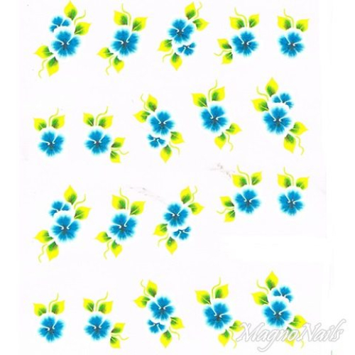 2D Nail Art One Stoke Sticker