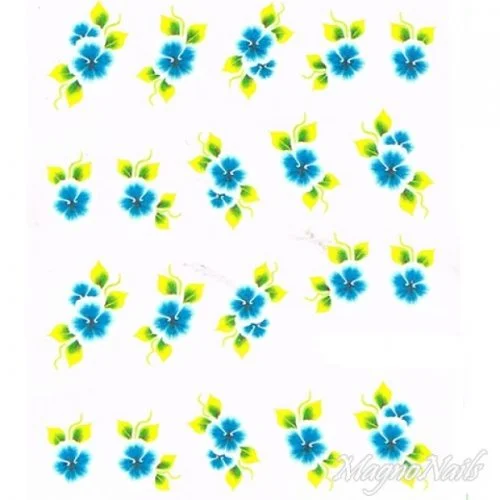 2D Nail Art One Stoke Sticker