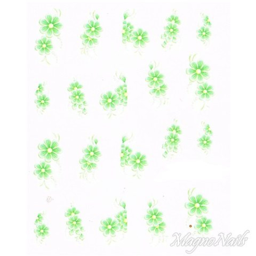 2D Nail Art One Stoke Sticker