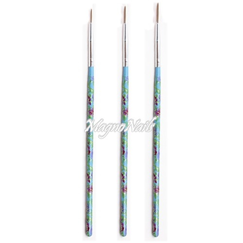 Nail Art Pinsel Set 3-Teilig Nagelpinsel Nägel Nagelstudio Zubehör Günstig Schnäppchen