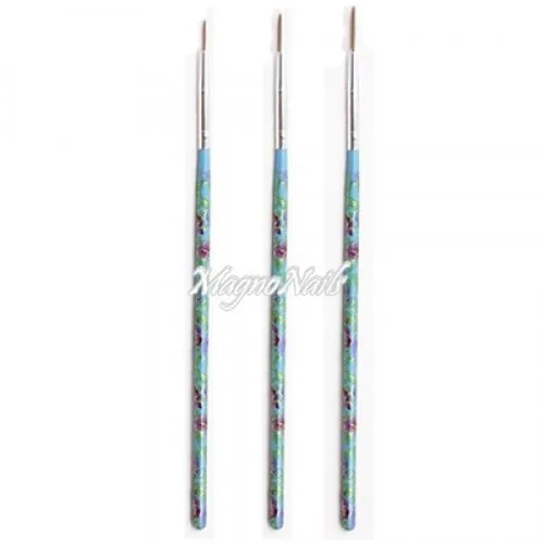 Nail Art Pinsel Set 3-Teilig Nagelpinsel Nägel Nagelstudio Zubehör Günstig Schnäppchen