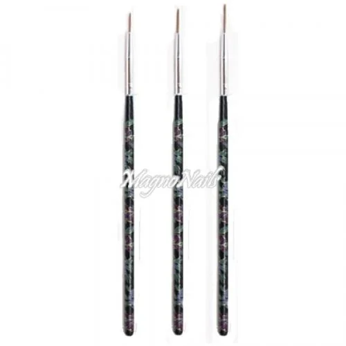 Nail Art Pinsel Set 3-Teilig Nagelpinsel Nägel Nagelstudio Zubehör Günstig Schnäppchen