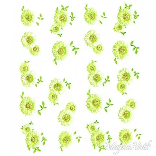 2D Nail Art One Stoke Sticker