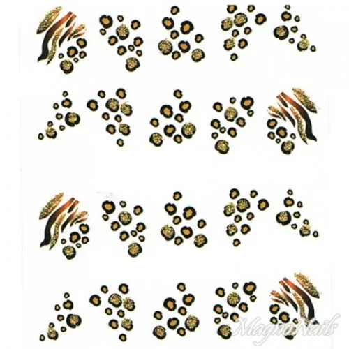 2D Nail Art One Stoke Sticker