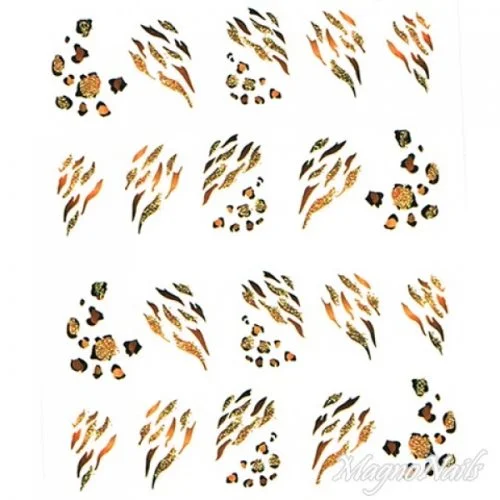 2D Nail Art One Stoke Sticker