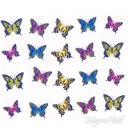 2D Nail Art One Stoke Sticker